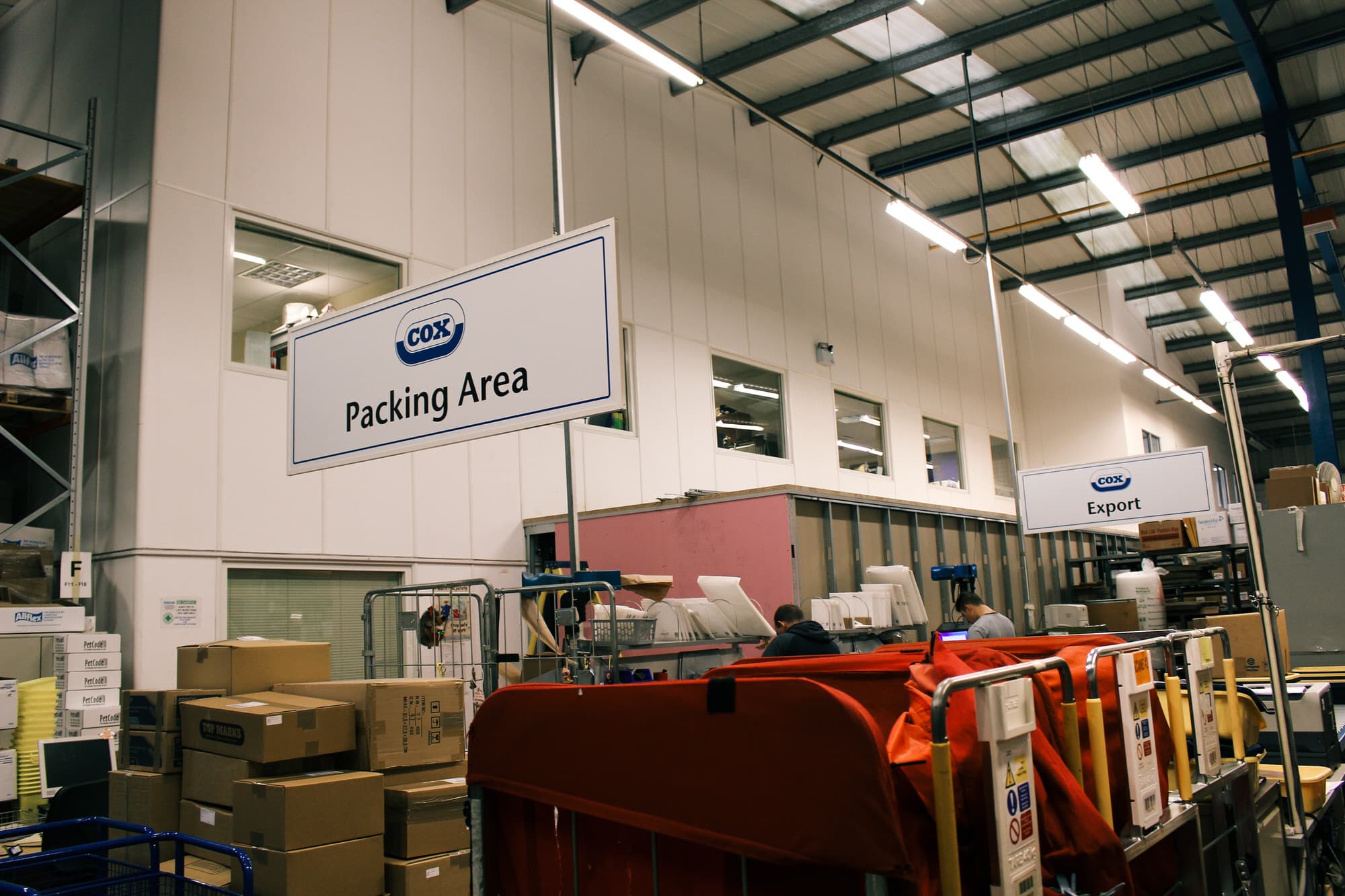 Office Mezzanine Floor Cox Agri External