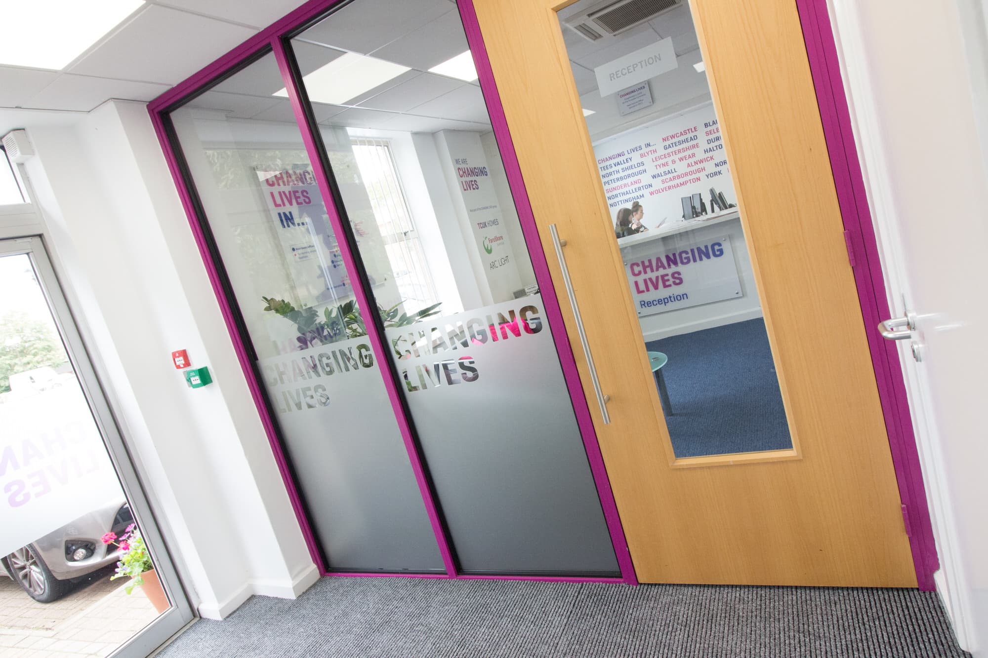 Office Partitioning Changing Lives
