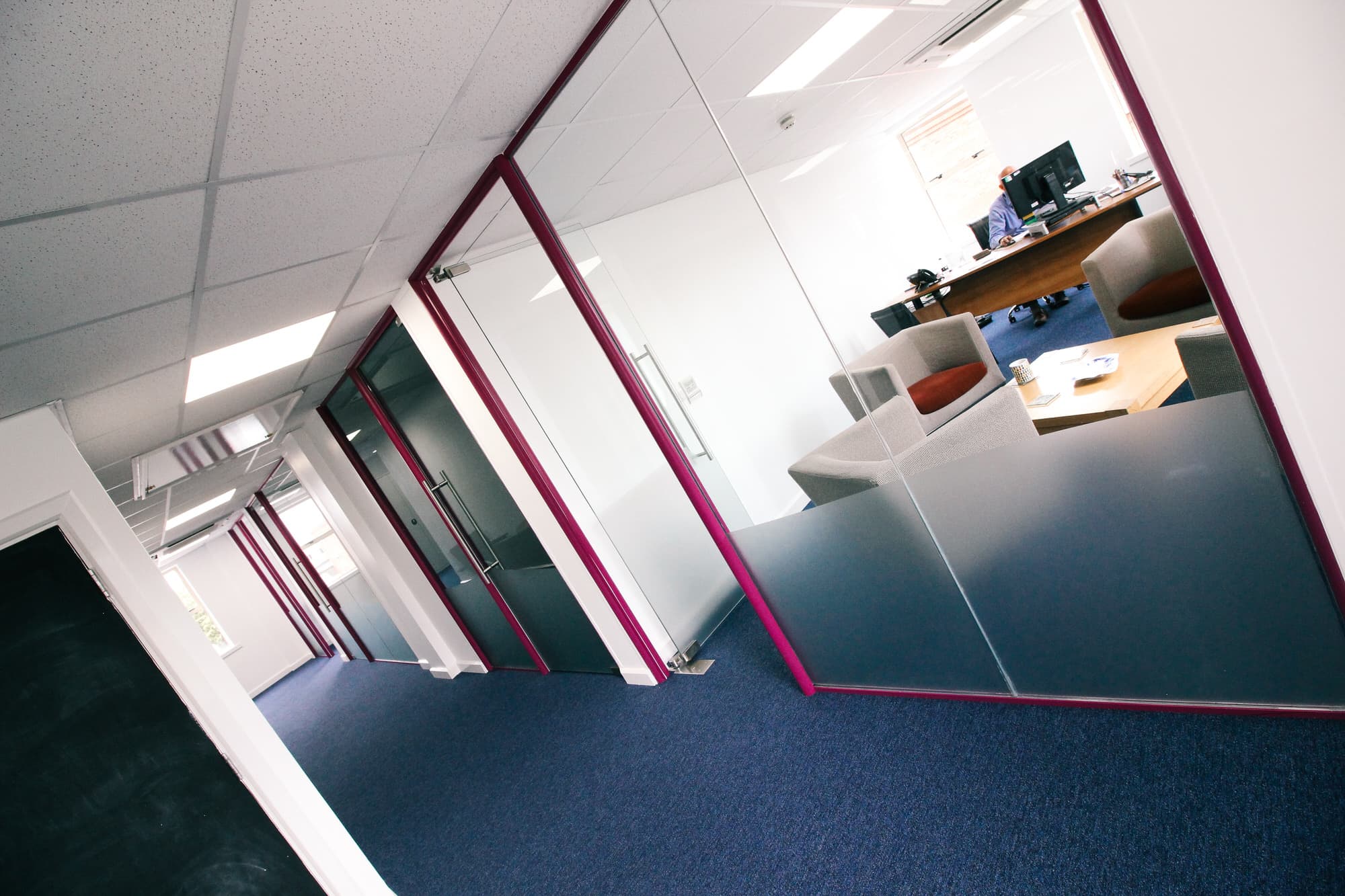 Office Partitioning at Changing Lives