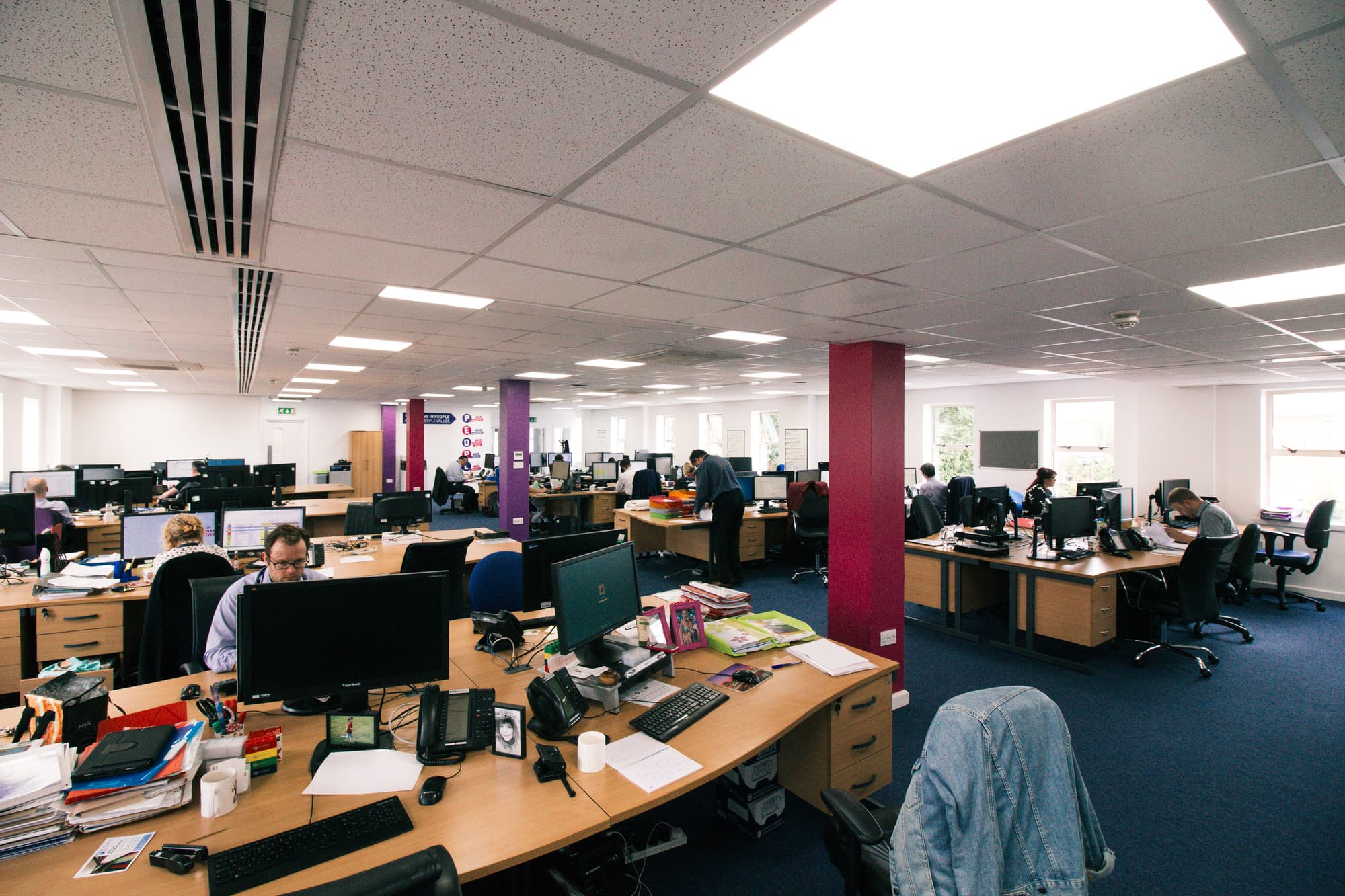 Open Plan Office Space