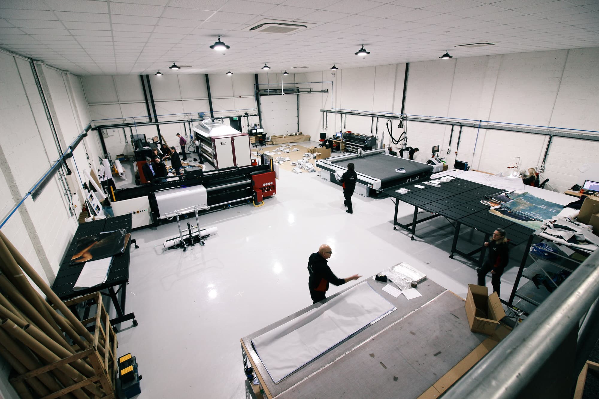 Industrial Interior at Northern Flags