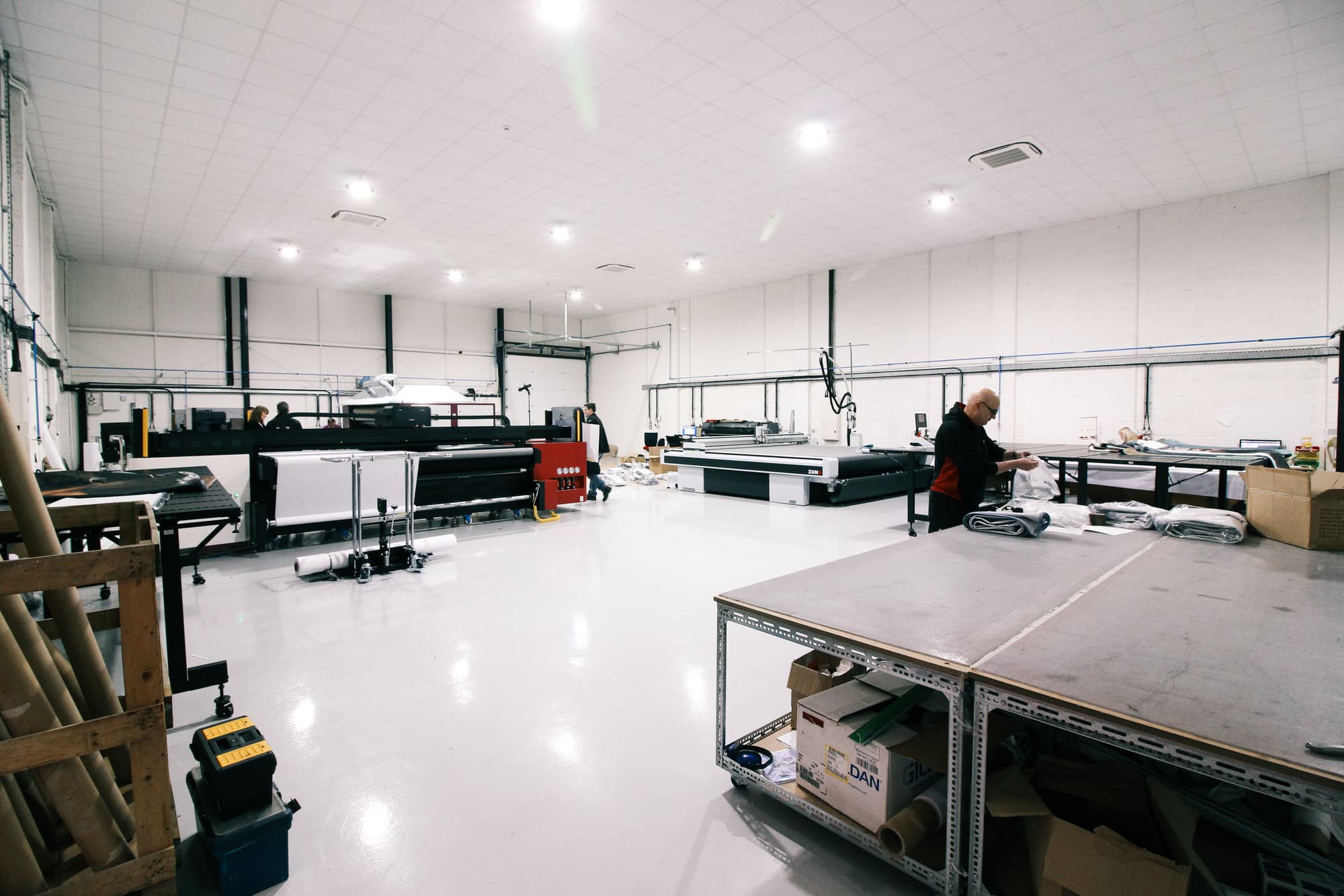 Northern Flags Industrial Interior